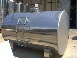 Réservoir en acier inoxydable pour le stockage des liquides