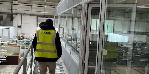 Bureaux Cloison en aluminium MCI