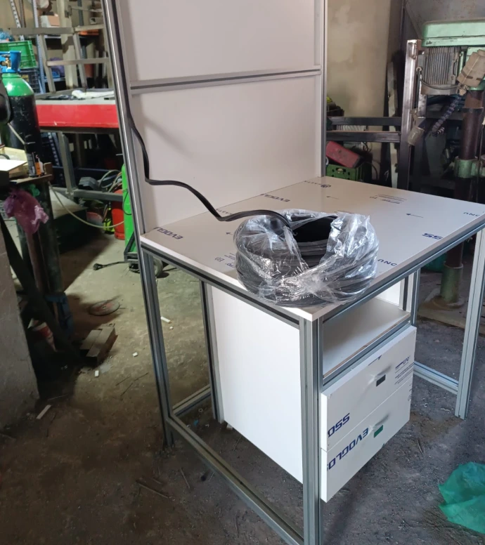 Poste de travail profilé Bosch aluminium